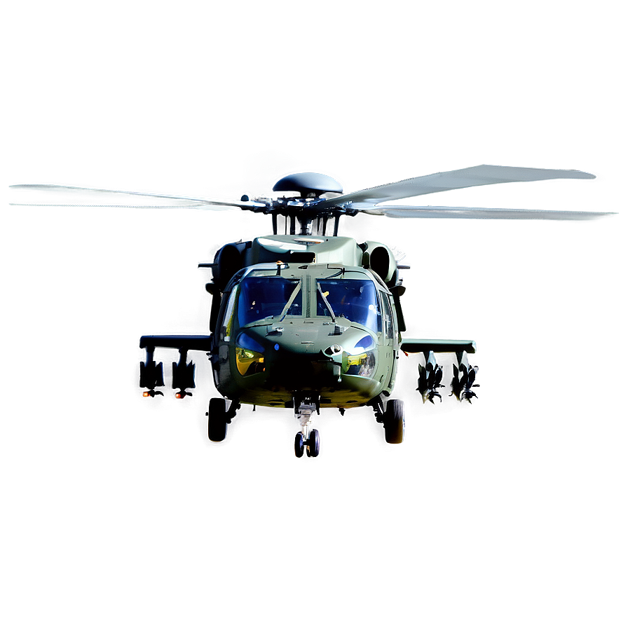 Black Hawk Command Helicopter Png 06252024