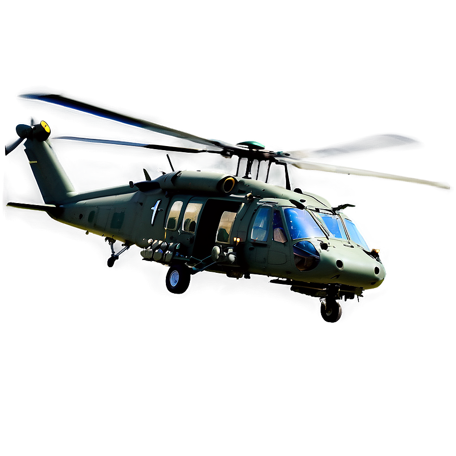 Black Hawk Helicopter Fast Rope Png 12