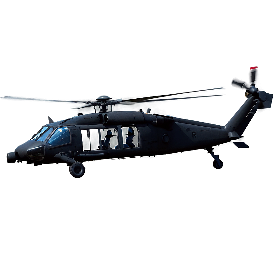 Black Hawk Helicopter In Urban Area Png 36