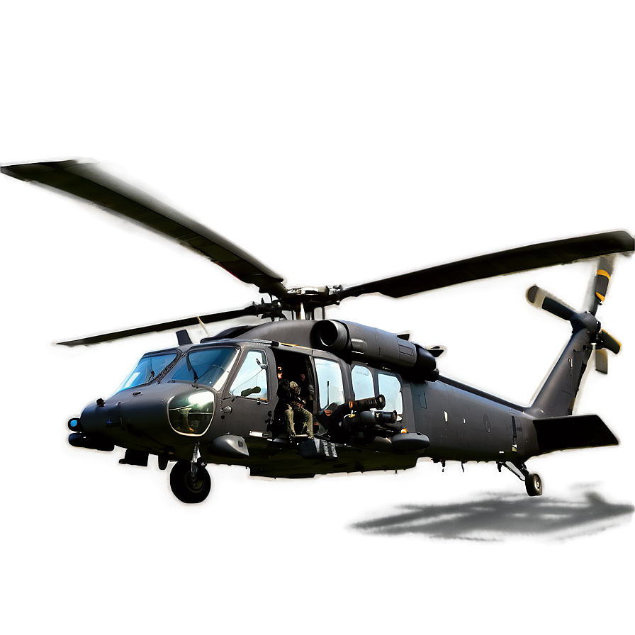 Black Hawk Helicopter Landing Zone Png 89