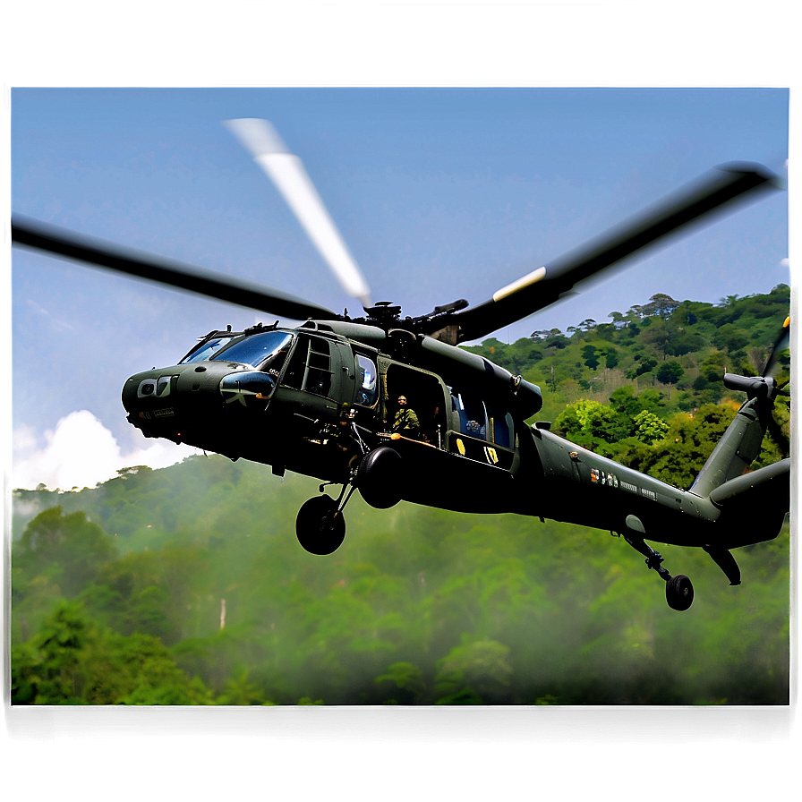 Black Hawk Helicopter Refueling Png 63