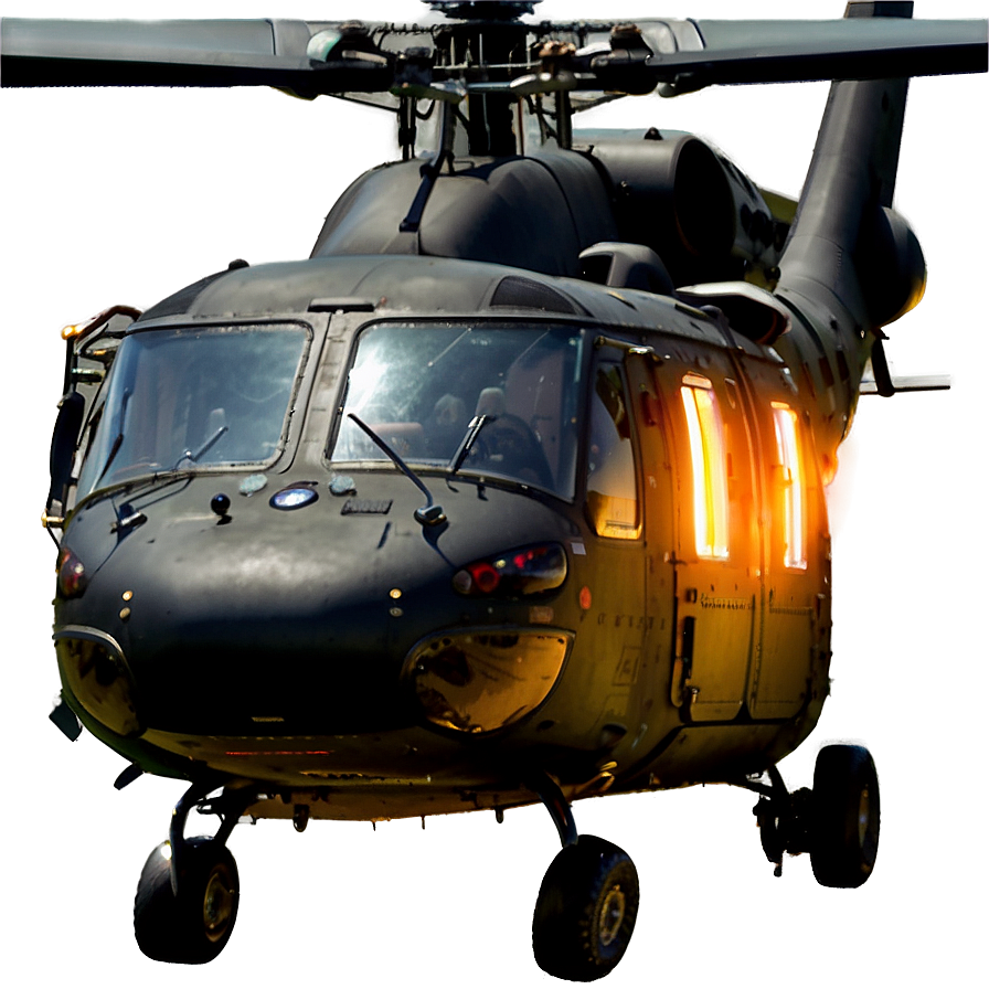 Black Hawk Rescue Helicopter Png 12