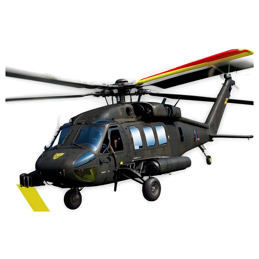 Black Hawk Training Helicopter Png Aov20