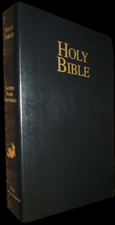 Black Holy Bible Cover