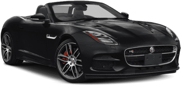 Black Jaguar F Type Convertible