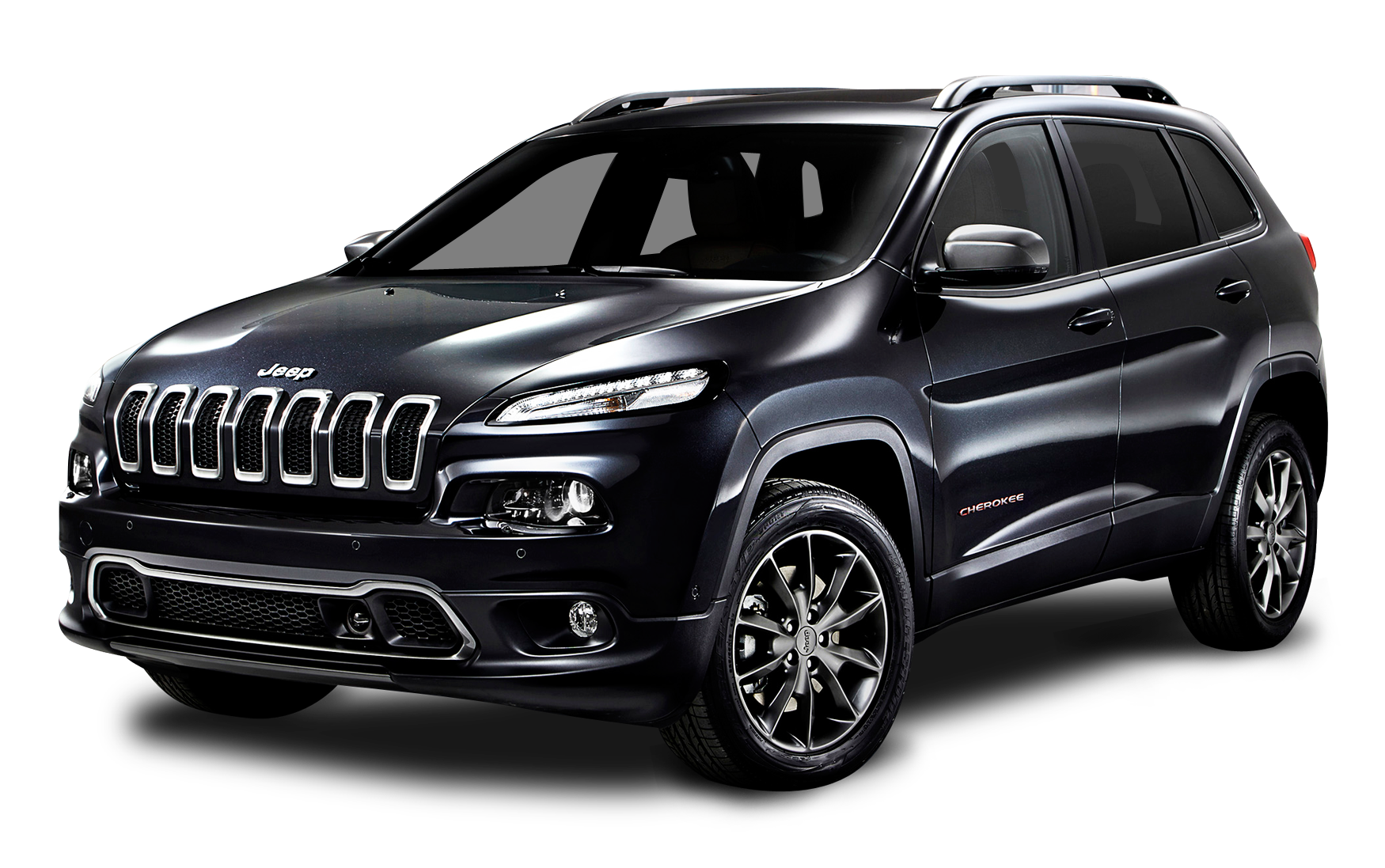 Black Jeep Cherokee S U V