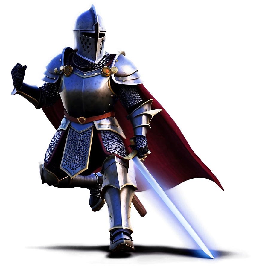 Black Knight Charging Png 91