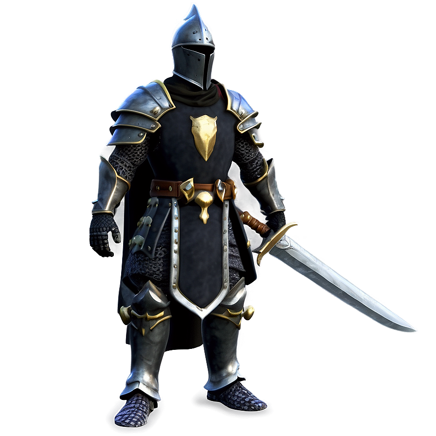 Black Knight Warrior Png 06272024