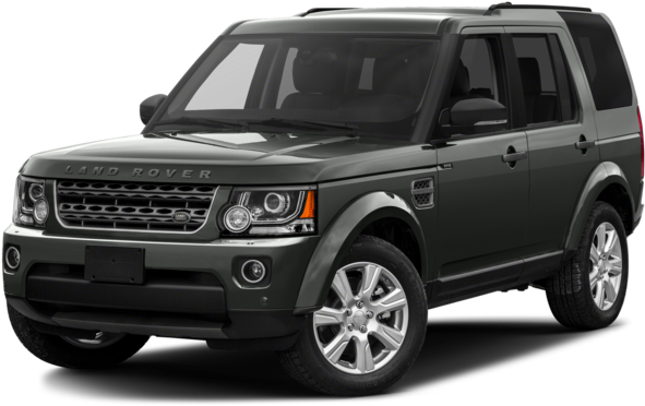 Black Land Rover Luxury S U V