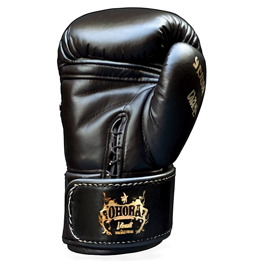 Black Leather Boxing Gloves Png Ivi70