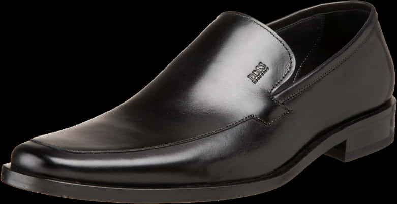 Black Leather Dress Shoe