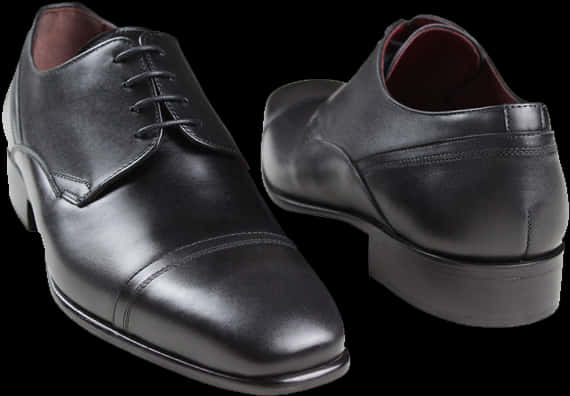 Black Leather Dress Shoes