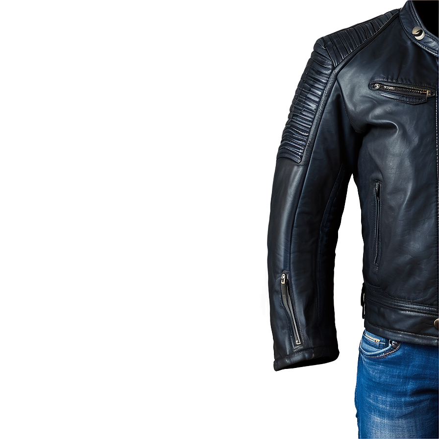 Black Leather Jacket Png 65