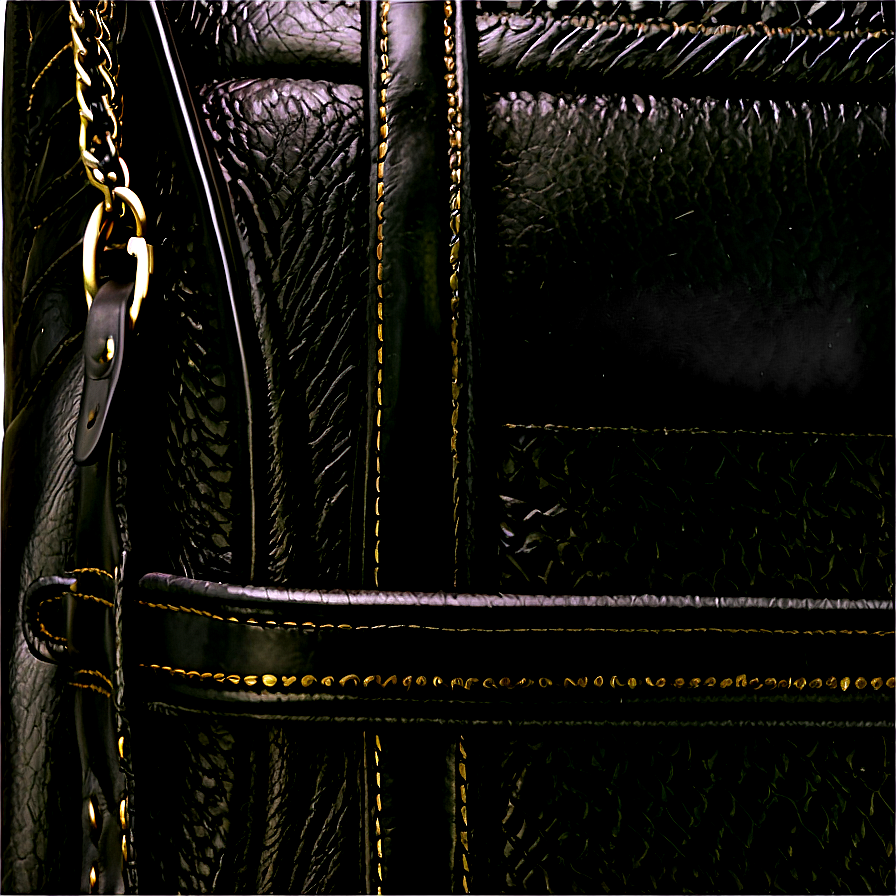 Black Leather Laptop Bag Png 06252024