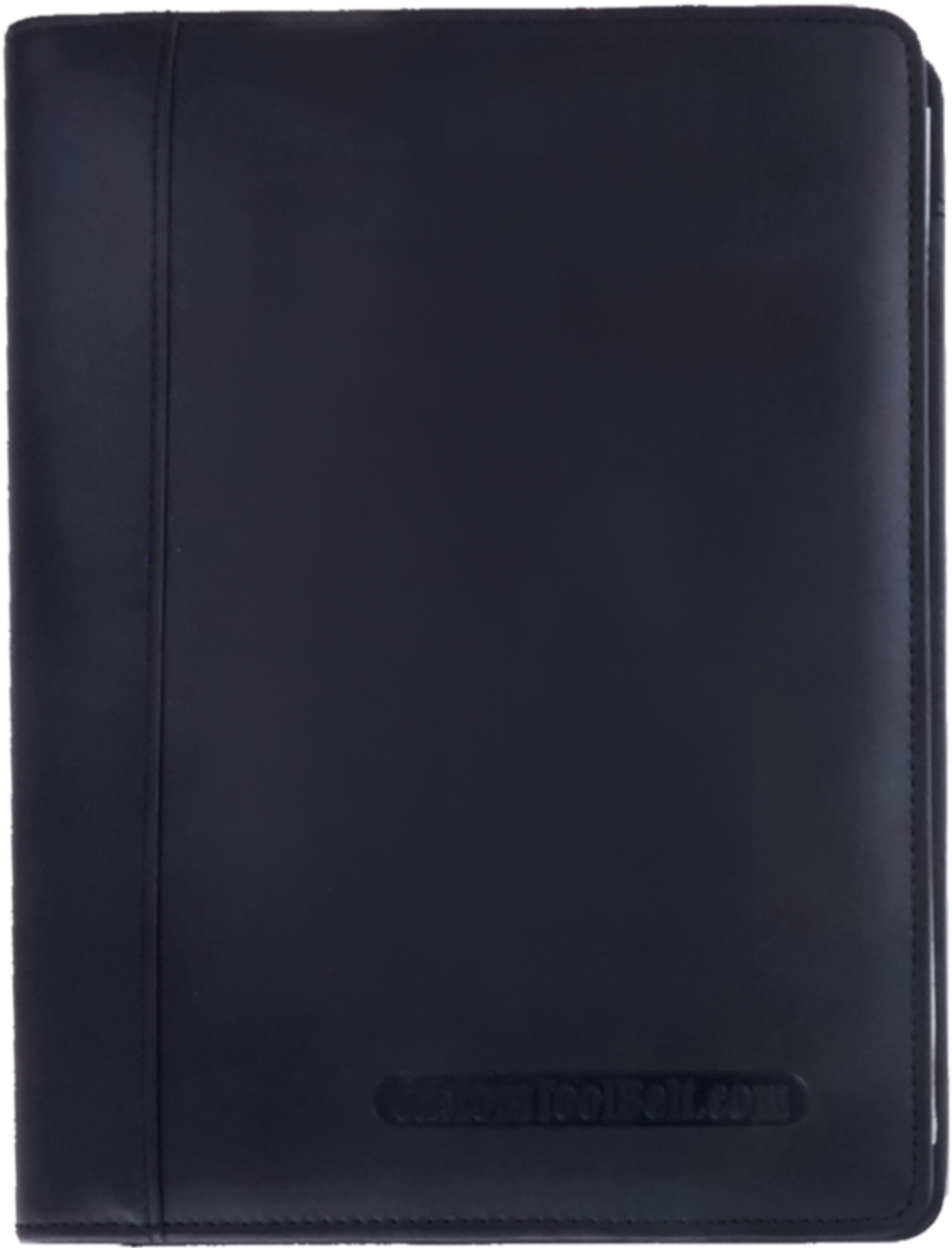 Black Leather Notebook Cover