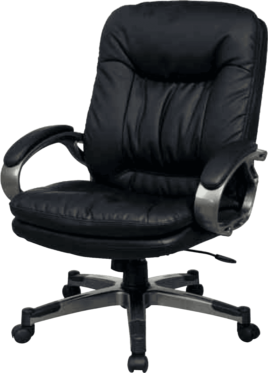 Black Leather Office Chair