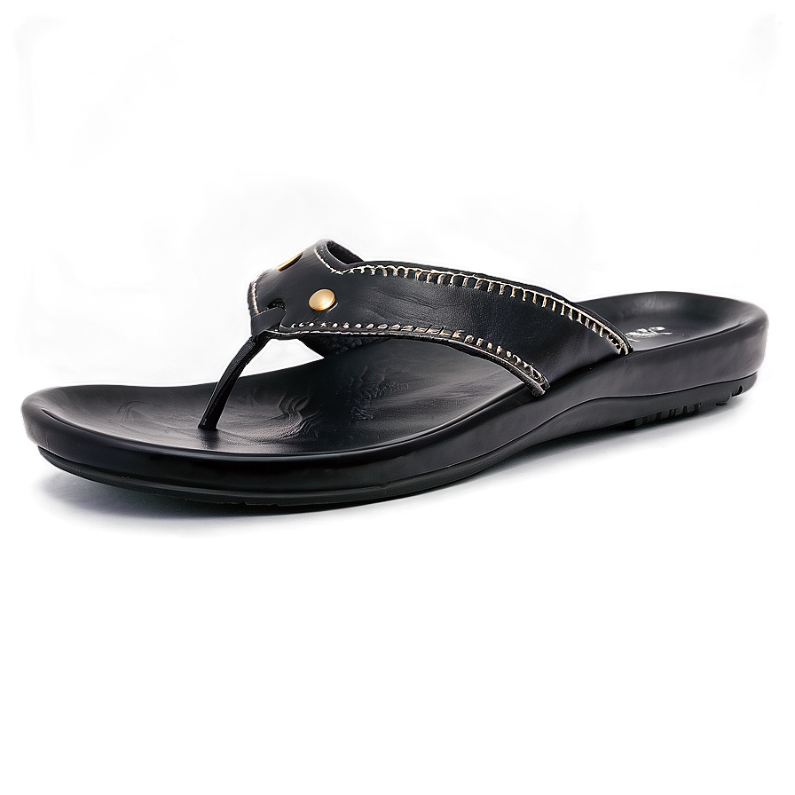 Black Leather Sandals Png Xxx58