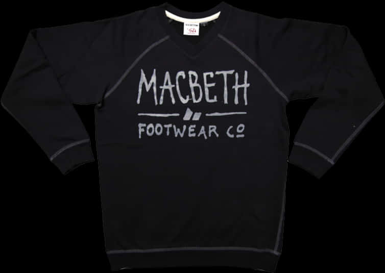 Black Macbeth Footwear Long Sleeve Shirt