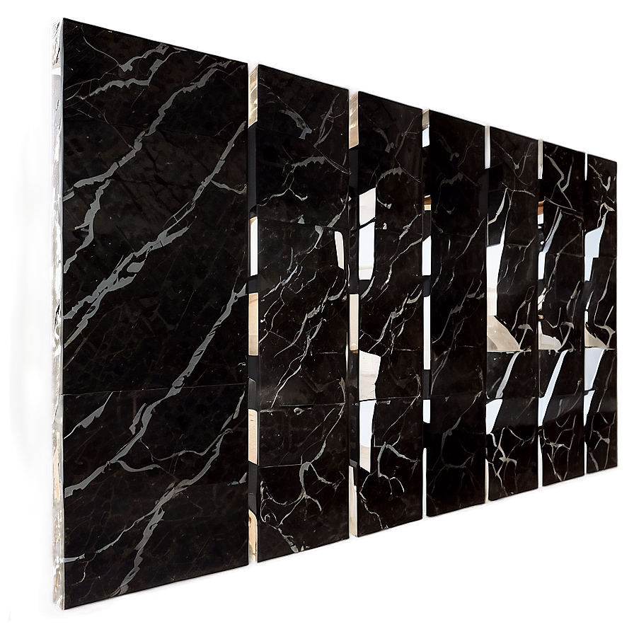 Black Marble Wall Cladding Png Yln88