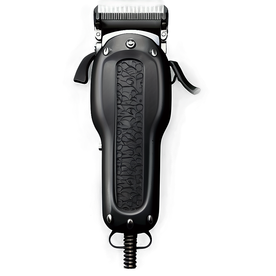 Black Matte Barber Clippers Png 06272024