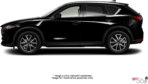 Black Mazda C X5 Side View