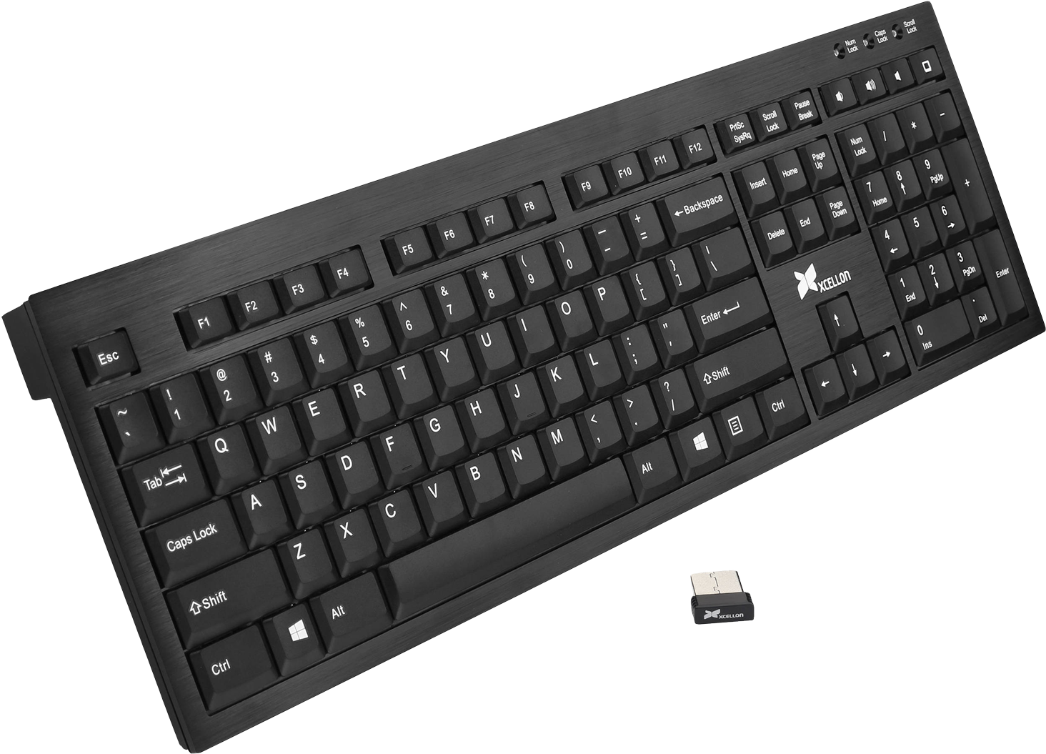 Black Mechanical Keyboard Wireless Dongle