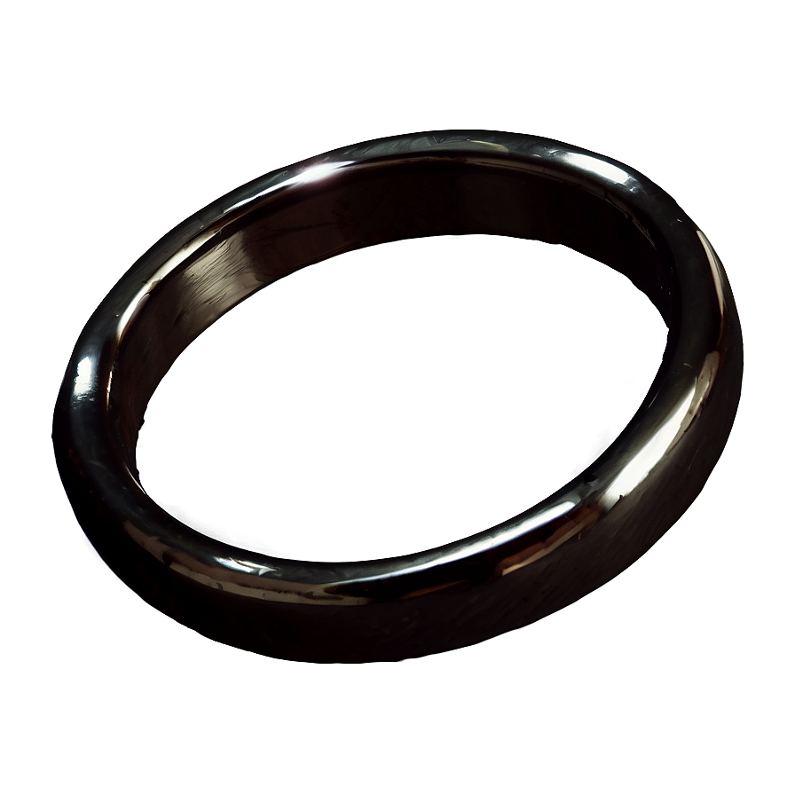 Black Metal Ring Image Png Oax