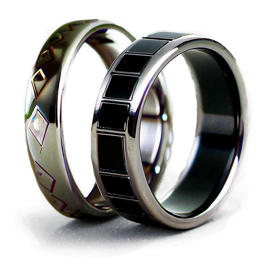 Black Metal Ring Image Png Xyc