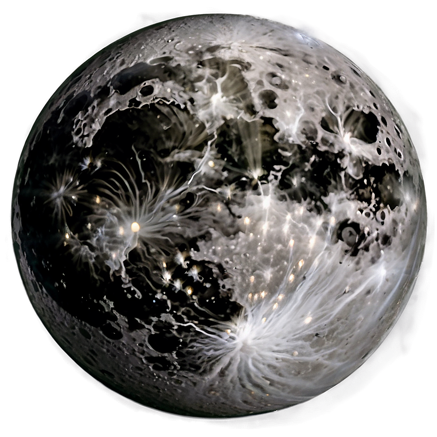 Black Moon Reflection Png Aij