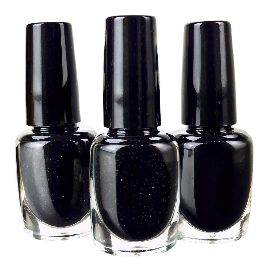 Black Nail Polish Bottle Png Qgt