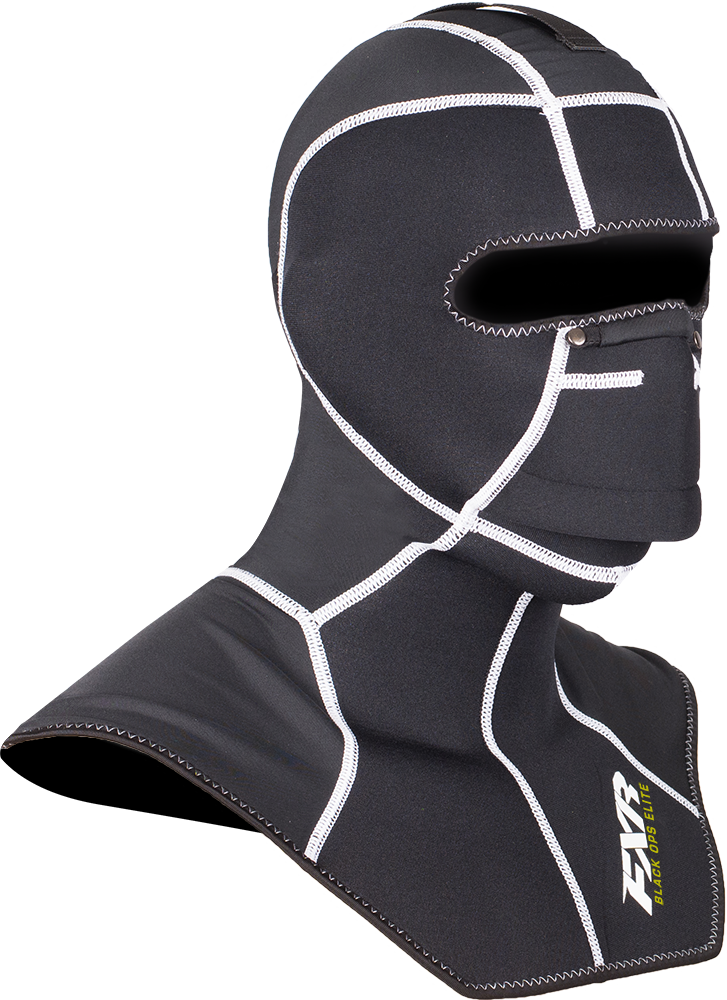 Black Neoprene Balaclava Ski Mask