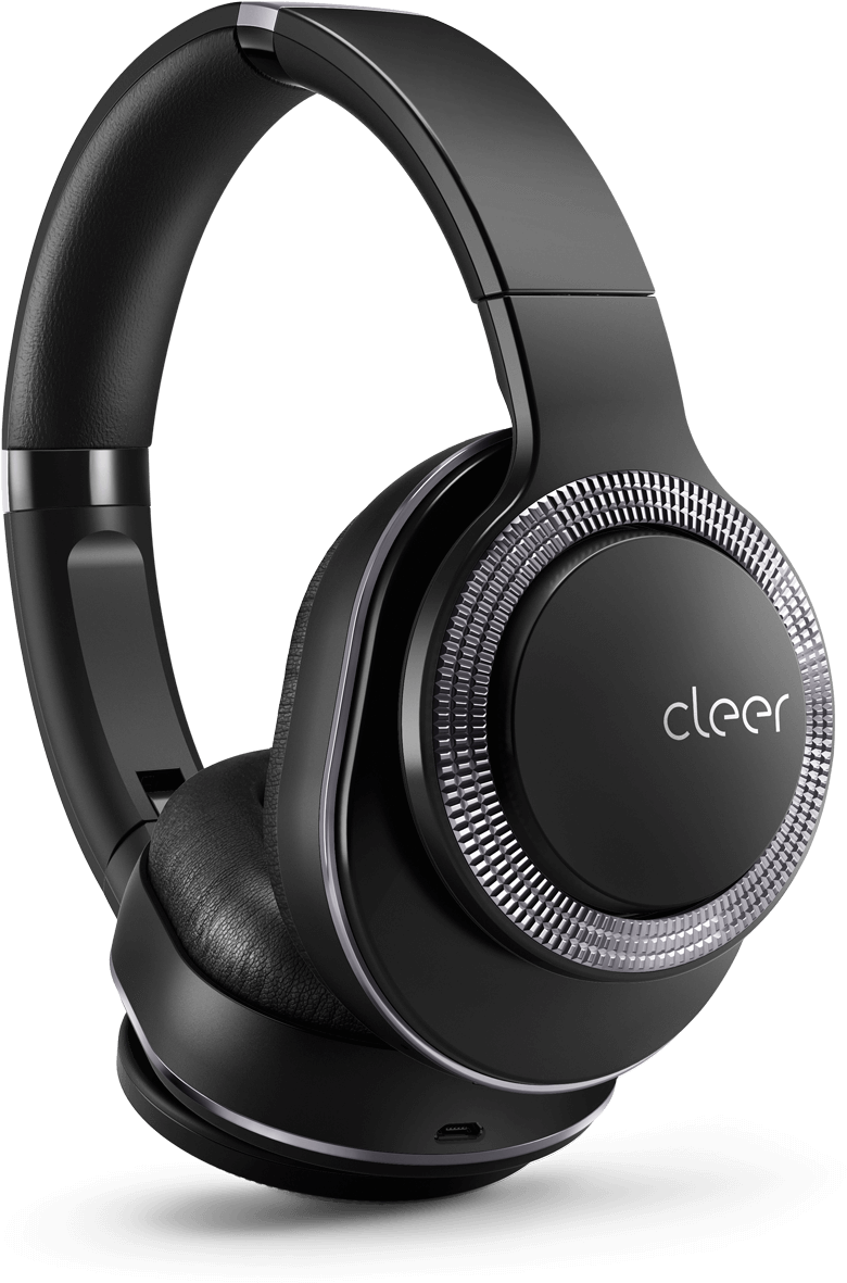 Black Noise Cancelling Headphones