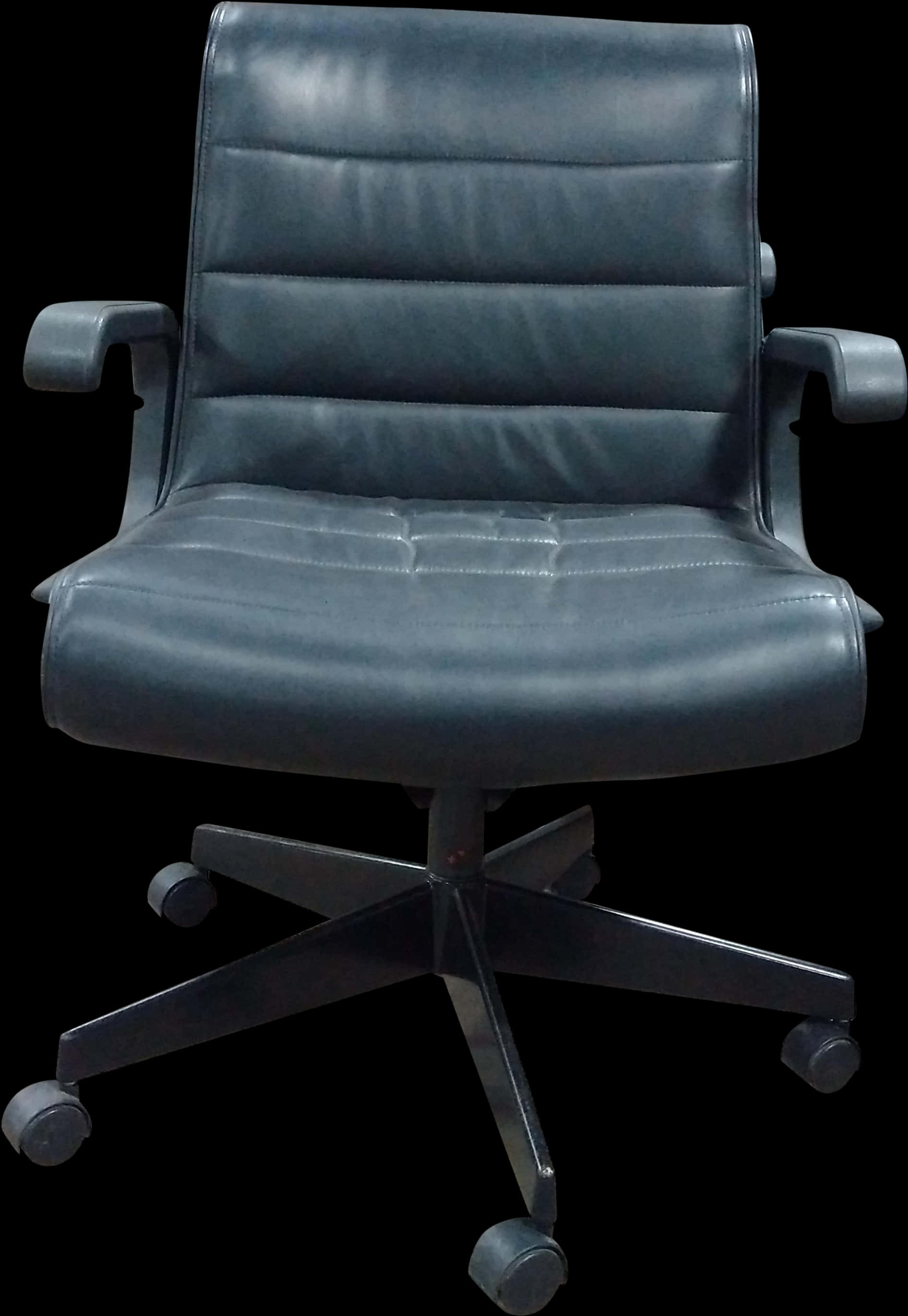 Black Office Chair Isolated