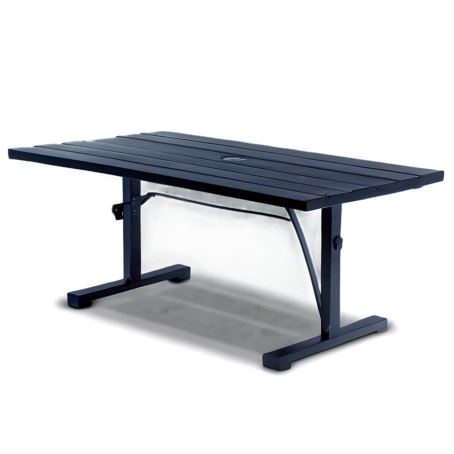 Black Outdoor Table Png 06282024