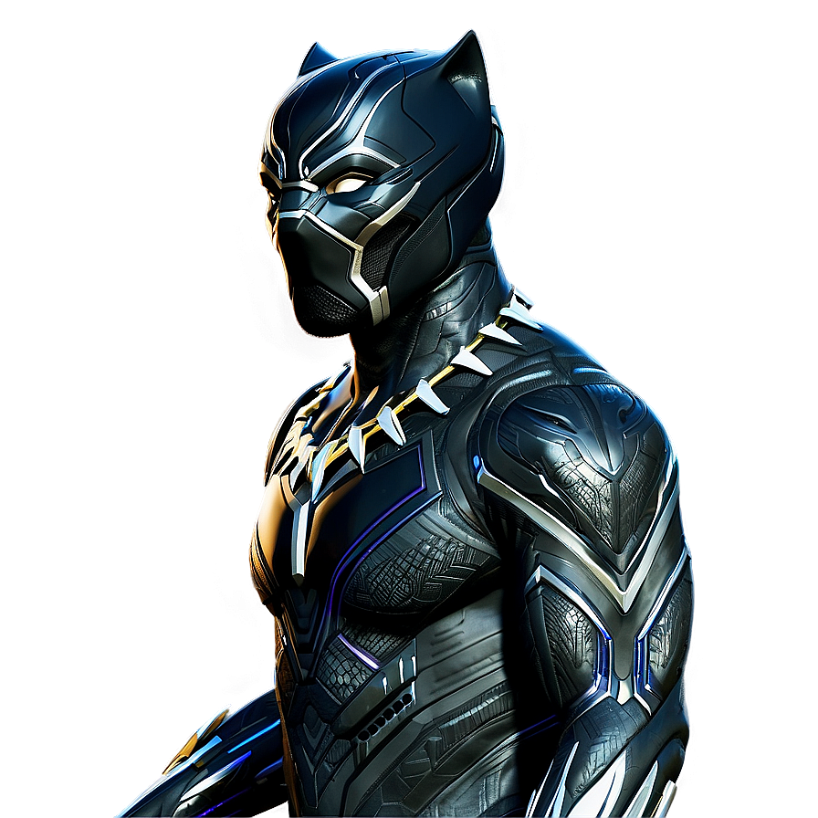 Black Panther Vibranium Suit Png Jqv