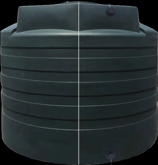 Black Plastic Water Storage Tank