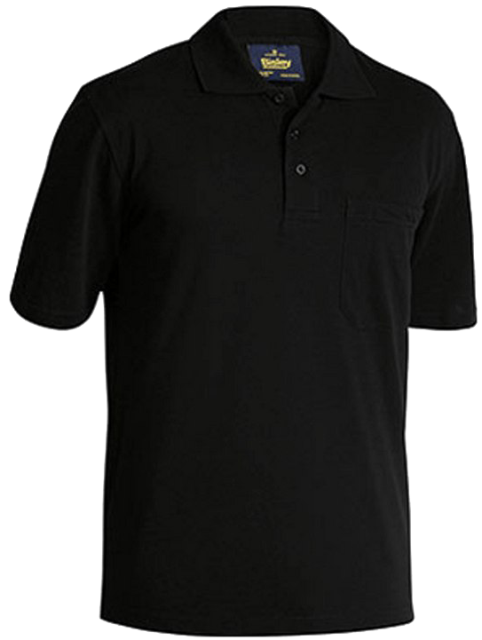 Black Polo Shirt Product Display