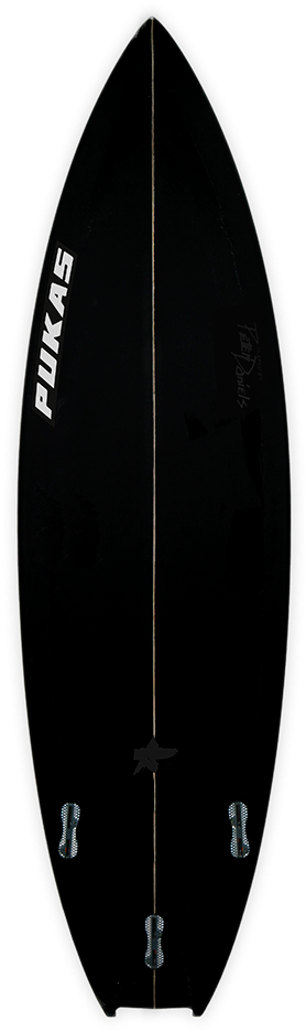 Black Pukas Surfboard