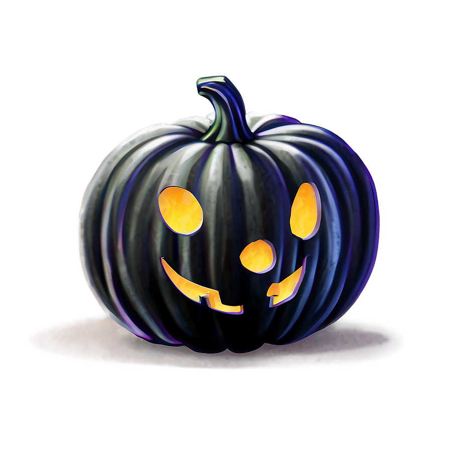 Black Pumpkin Sketch Png Vtt