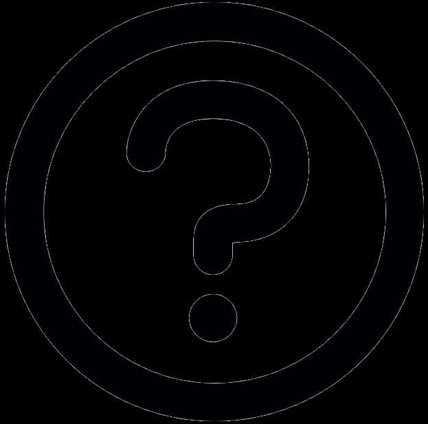 Black Question Mark Clipart