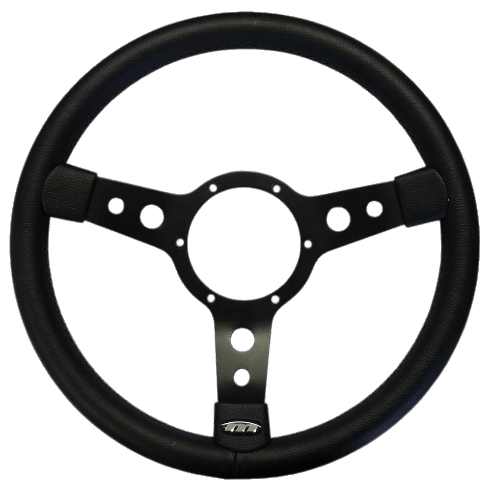 Black Racing Steering Wheel