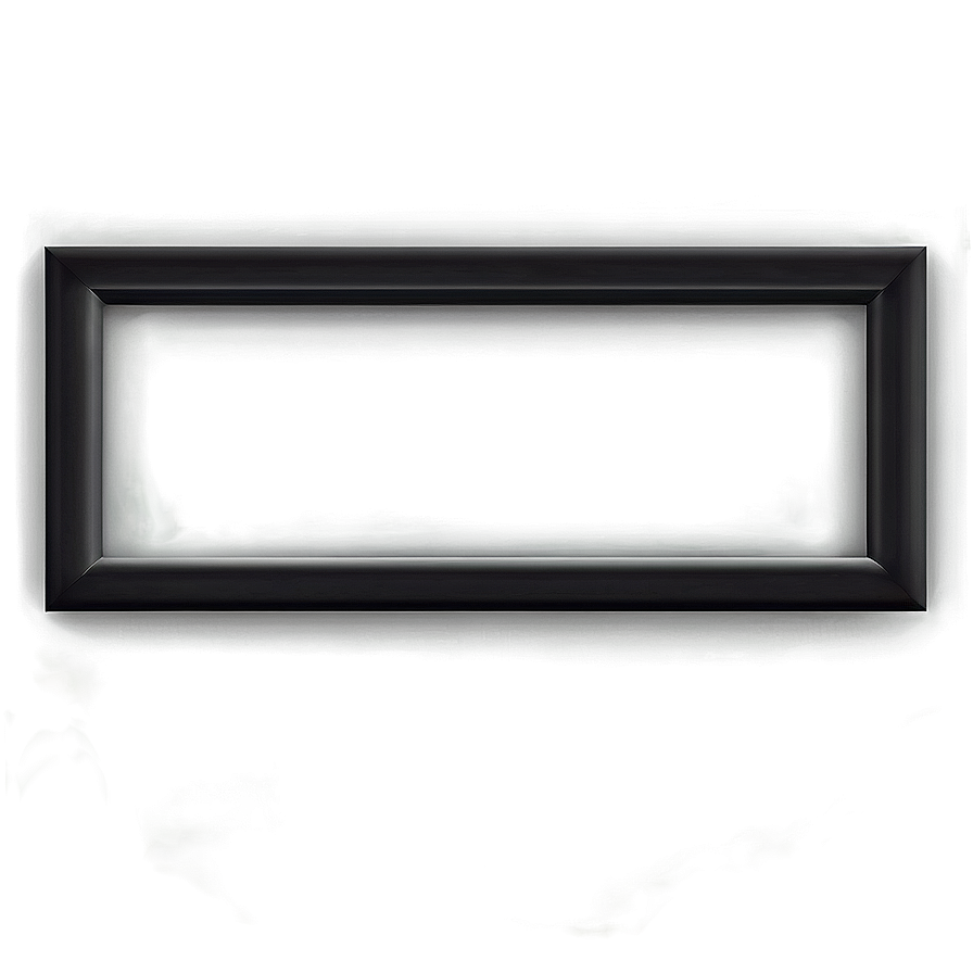 Black Rectangle Border Png 26