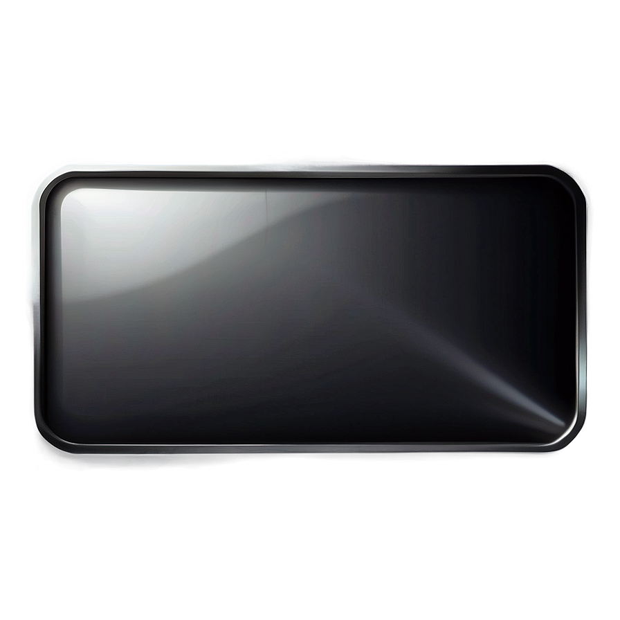 Black Rectangle For Background Png 05252024