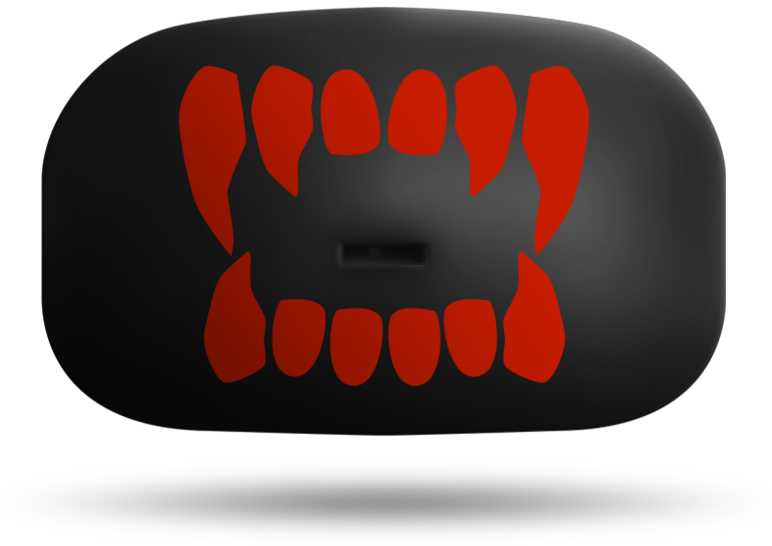 Black Red Speaker Design