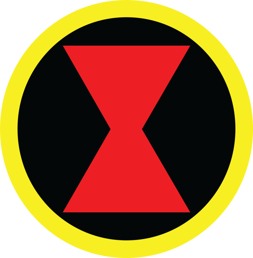 Black Red X Superhero Logo