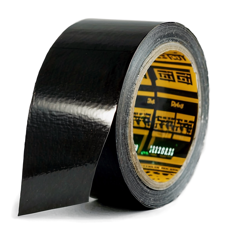 Black Reflective Tape Png 06272024