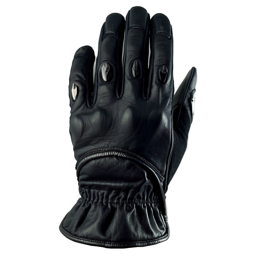 Black Riding Gloves Png 06282024