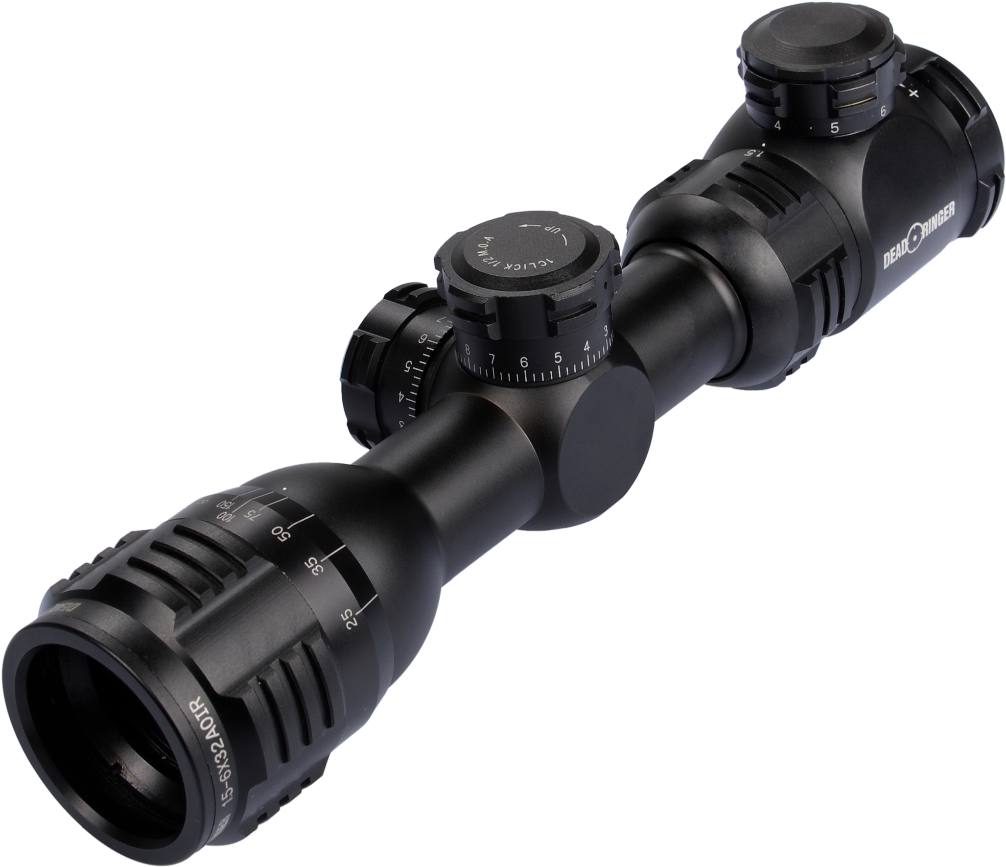 Black Rifle Scope Isolated