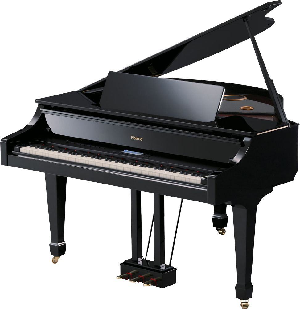 Black Roland Grand Piano