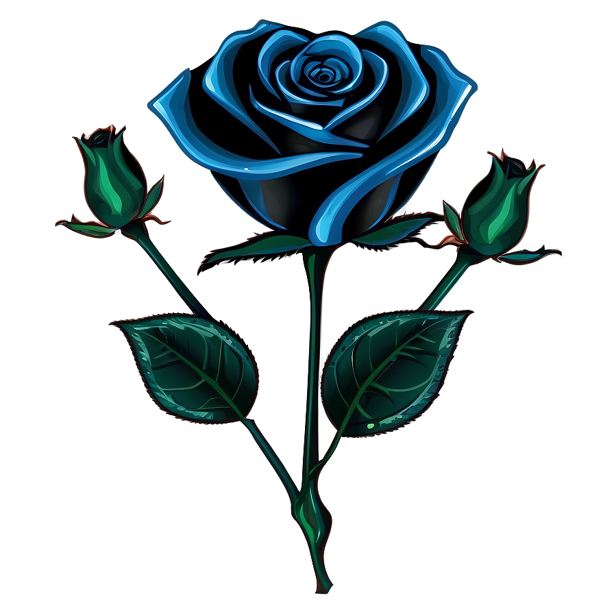 Black Rose Clipart Png 72